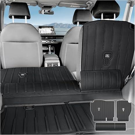 Backrest Mats for Honda CRV 2023-2026 Hybrid & Gas Accessories
Rear Seat Back Portectors Custom Fit CR-V, All Weather TPE, Odorless & Scratch Proof, Quick Clean
