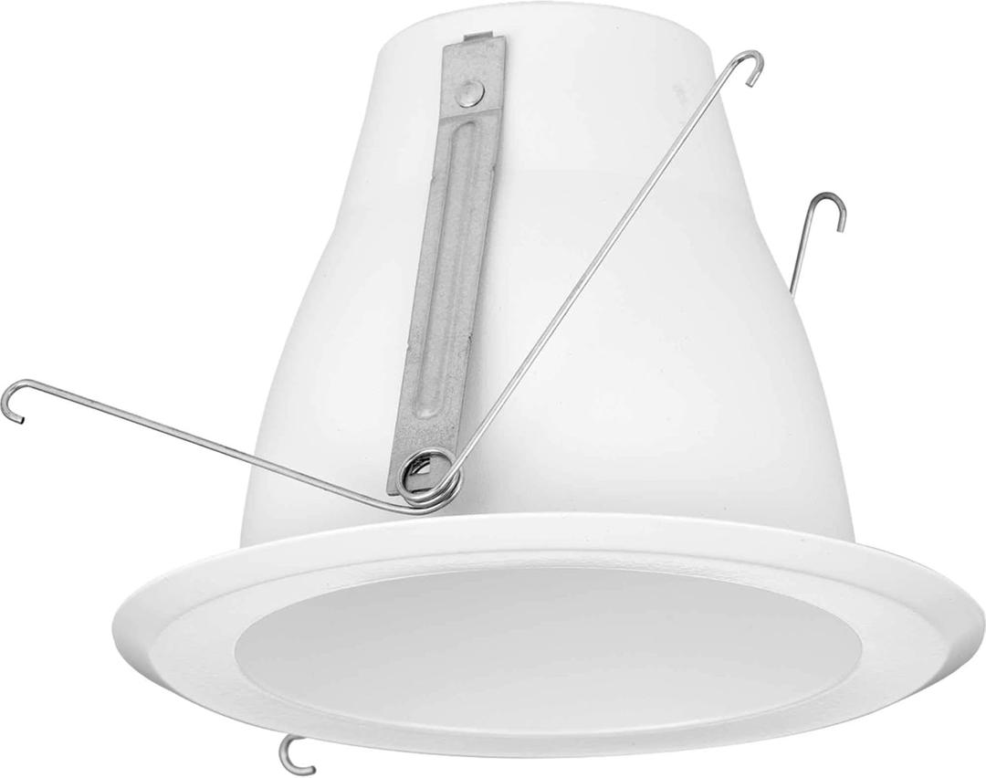 Progress Lighting 5" Deep Cone Reflector Trim for 5" housing, Indoor, P8268-28, Satin White