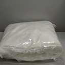 ORINOVA White Shag Round Rugs 6ft Washable Faux Sheepskin Fluffy Fur Area Rugs for Living Room Large Circle Boho Nursery Rug Teen Room Dcor