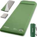 OGERY Upgraded Self-Inflating Sleeping Pad with Built-in Foot Pump & Washable Cover, 3" Memory Foam Camping Mattress, Quiet & 9.5 R-Value Insulated Sleeping Mat for Car Tent Camping