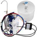 Home Master TMAFC-ERP Artesian Full Contact Reverse Osmosis System, 7-Stages, Patented 2-Pass Alkaline Remineralization, Fast 4.5s Fill Rate, 1:1 Waste Ratio, 8.5 Catalytic Carbon, 5-Yr Limited Parts