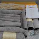 Feandrea Cat Tree, 61-Inch Cat Tower for Indoor Cats, Plush Multi-Level Cat Condo with 5 Scratching Posts, 2 Perches, 2 Caves, Hammock, 2 Pompoms, Light Gray UPCT192W01