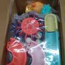 33 PCS Bath Toys for Toddlers and Babies, Bathtub Toy Set with Shower, Rubber Ducks, Floating Toys