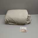 H.VERSAILTEX Modern Velvet Plush 4 Piece High Stretch Sofa Slipcover Sofa Cover Furniture Protector Form Fit Luxury Thick Velvet Sofa Cover for 3 Cushion Couch Width Up to 90 Inch (Sofa, Oatmeal)