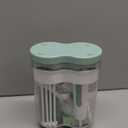 Momcozy 7 in 1 Electric Bottle Brush Kit, Portable Cleaning Set with Formula Mixer, Silicone Brush, Nipple Brush, Straw Brush, Soap Dispenser, Drying Rack - Long Battery Life for Home & Travel (Green)