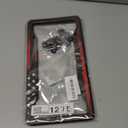 License Plate Frame 2 Pack Front Rear Aluminum Metal Rust-Proof Universal Car Tag Frames Holder with 4 Holes Car Decor Accessory with Screws for Men Women - Black Red American Flag