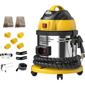 AUTOOL Walnut Blaster, Engine Intake Valve Cleaner Machine, Automotive Engine Carbon Remover, Sand Blaster for Carbon Cleaning with 2kg Walnut Sand