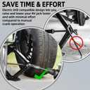 6 x RV Scissor Jack Slotted Drill Attachment 48862  Compatible with Most RV Scissor Jacks, Camper & Travel Trailer Jack Adapter, Metal Drill Adapter for Easy Manual Lift