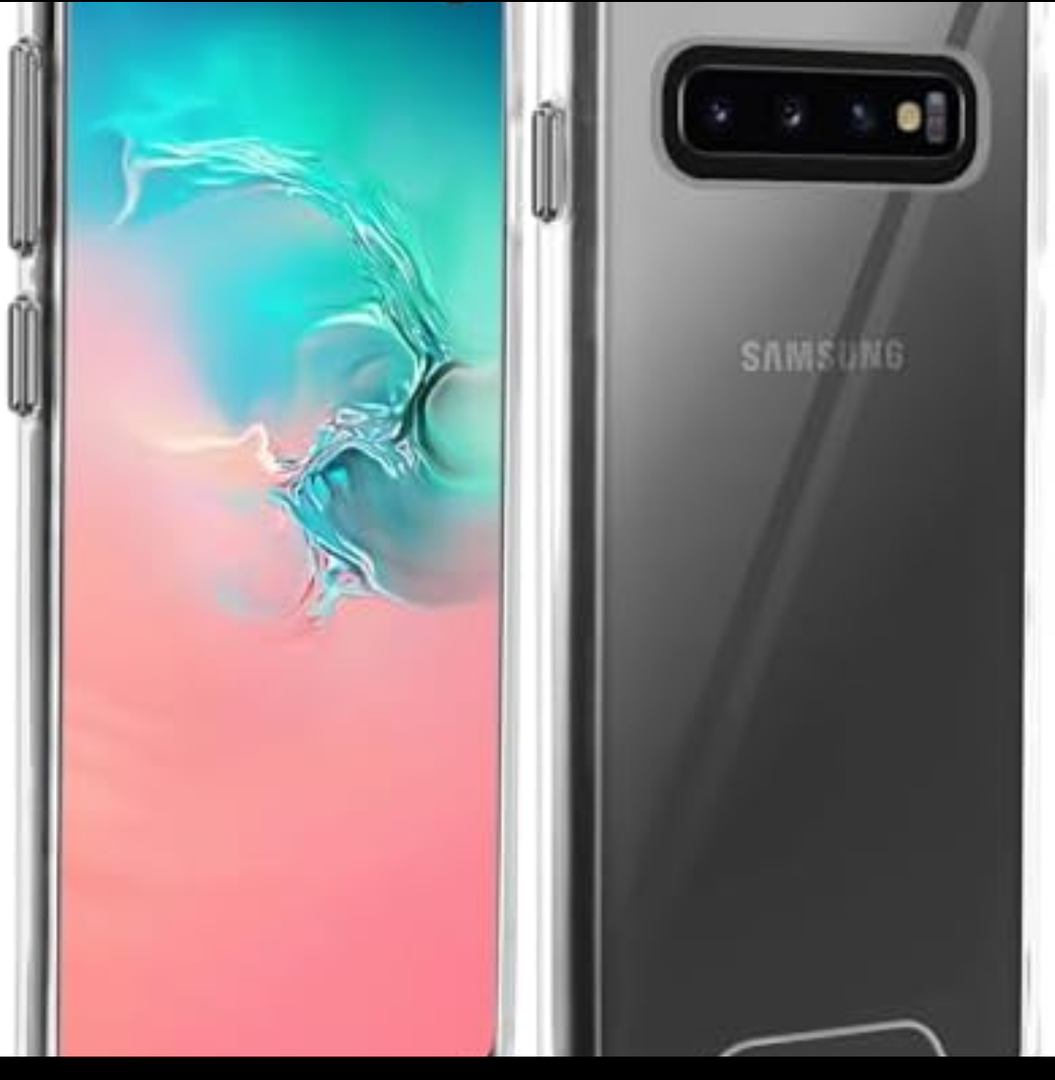 Clear Case for Samsung Galaxy S10 Shockproof Bumper Protective Phone Cover, Hybrid Design Hard PC Back with Flexible TPU Frame