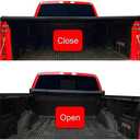 Soft Roll Up 8' Truck Bed Cover Compatible for 1975-1996 Ford F-150 & 1975-1998 Ford F-250 HD F-350 Pickup Vinyl Tonneau Cover| Styleside Only Not for Flareside Body
