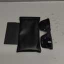 Quay - Mens Sunglasses, Polarized Square Lenses with UV Protection, Oversized Sunglasses (Let It Run, Matte Black)
