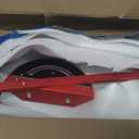 Table Saw Miter Gauge, Works w/Table Saws, Router Table, Band Saw (Red)