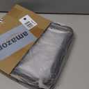 Wedama Clear Toiletry Bag, 2 Pack Clear Makeup Bags with Handles, Large Travel Bags PVC Cosmetic Bag for Women and Men, Carry on Airport Airline Compliant Bag, Black