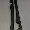 Car Seat Gap Filler Set of 2, 3IN1 Seat Side Gap Filler Plug with Storage Slot & Hook Function, Soft Foam Universal Fit Car SUV Truck Fill Gap Between Seats Console OrganizerNarrow Black