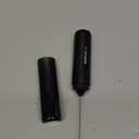 SIMPLETASTE Milk Frother Handheld Electric Foam Maker, Drink Mixer with Stainless Steel Whisk for Cappuccino, Bulletproof Coffee, Latte, without Stand, Black, USBC Rechargeable