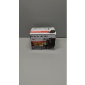 BLACK+DECKER 1.5-Cup Electric Food Chopper, One Touch Pulse, 150W Motor, Stay-Sharp Blade, Dishwasher Safe