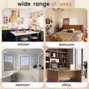 Black Door Stops - 12 Pcs 304 Stainless Steel Heavy Duty Matte Black Door Stopper Set with Rubber Head, Hidden Screw Design for Smooth Surfaces in Kitchen, Bathroom, Bedroom, Office, 3.5 Inch