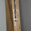 DEXI Hallway Runner Rug 3.3x10, Woven Braided Farmhouse Runner Carpet Indoor, Absorbent Thin Long Entryway Runners for Kitchen, Laundry Room, Patio Entrance, Beige