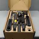 HUANUO 17-32 Inch Dual Monitor Stand, Gas Spring Dual Monitor Mount, Monitor Stand 2 Monitors, Ergonomic Adjustable Tilt/Swivel/Rotate, Weight Max 19.8 lbs, VESA 75/100mm