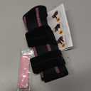 DR. BRACE Adjustable Wrist Brace Night Support for Carpal Tunnel, Doctor Developed, Upgraded with Double Splint & Therapeutic Cushion, Hand Brace for Pain Relief, Injuries, Sprains (S/M Right Hand, Black-Pink)