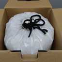 100% Natural Latex Pillow, Luxury Standard Strong Support Sleeping Bed Pillow for Side, Back, and Stomach Sleepers, Firm Latex Foam Pillow, Removable Breathable Cotton Cover (Queen (Medium))