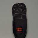 CRUVHEAL Work Pro Comfort Insoles - Shock Absorption - Low Arch - Cushioning Anti Fatigue Shoe Insert Men Women - Non-Slip - Soft Comfortable Work Boot Insoles - Foot Pain Relief (M, Black) (M[Men 6-8 - Women 7-9])