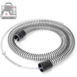 Flexible Extension Hose Attachment Compatible with Hoover CleanSlate Portable Machine FH14000, FH14000V, BH14000V, FH14010, FH14020, FH14050, BH14010V, 54 Inch Carpet Cleaner Tube Replacement Parts