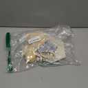 GCQQ 1st Birthday Highchair Banner Decorations Baby Boy First Birthday Outfit One Year Old Birthdays Dcoration with Khaki Cone Hat Wood Bead Tassel Garland Cake Topper For Baby Shower Party Decor