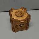 Puzzle Potato Tesla Box - Electronic Puzzle Box - Escape Room Game in a Box - Brain Teaser - 3D Wooden Puzzle for Adults - Money Puzzle Box for Cash Gift - Birthday GiftBox MoneyBox