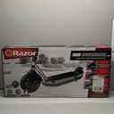 Razor E-Scooter E200 HD Gray 13mph 24V, Electric Scooter for Kids