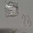 Chunyin 6 Pcs Rhinestone Hair Chains for Women Pearl Charm Rhinestone Hair Jewelry Accessories Crystal Extensions Clips Silver Gold Pins for Braids(Shiny Silver)