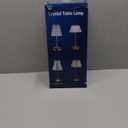 LED Table Lamp, 3200mAh Rechargeable Battery Operated, 30 Lighting Modes Bedside Light for Bedroom, Touch Control Nightstand Lamp, Small for Bedroom and Nightstand (Gold-Rose-3200mAh)