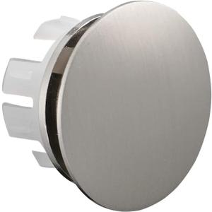 Bathroom Sink Overflow Cover Basin Trim Brass Insert in Hole Round Caps Brushed Nickel Vanity Ceramic Vessel Kitchen Replacement Dual Layer Insert