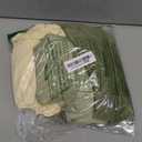 VitalCozy Set of 3 Wedding Arch Cover 4/5/6 ft Fabric Arch Backdrop Cover Double Sided Fitted Spandex for Baby Shower Birthday Party Decoration, Frame Not Included (Green Series)