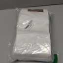 KEYYOOMY 100 CT Small White Paper Bags White Kraft Party Favor Bags Party Goodie Bag Paper Lunch Bag (100 CT, 3.1 X 5.1 X 9.4 In)