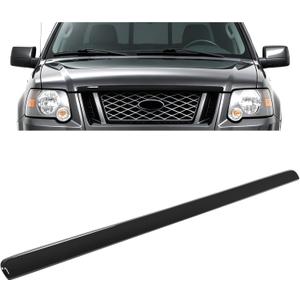 ALMULOO Upper Grill Hood Molding Compatible with 2006-2010 Ford Explorer