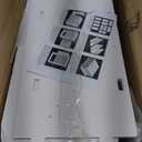 Wall Bathroom Storage Cabinet, 4-Tier Medicine Cabinet with Door, Bath Shelf Organizer for Living Room Kitchen Entryway Small Space