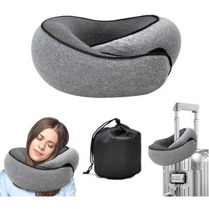 WEERSHUN Travel Pillows for Airplanes,2024 New Travel Pillow,Travel Neck Pillow Airplane Memory Foam Travel Pillow Neck Pillow for Traveling Suitable for Airplanes,Offices and Cars