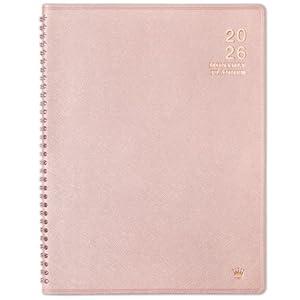 2026 Monthly Planner - 9'' x 11'' Monthly Planner/ Calendar 2026 from JAN. 2026 - DEC. 2026, 12-Months Calendar Spiral Bound with Soft Leather Cover, 15 Note Pages, Tabs, Inner Pocket