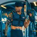 miR Air Flow Weighted Vest with Zipper Option 20lbs Solid Iron Weights Machine Washable. Workout Vest for Men and Women