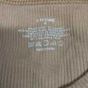 CHICME Women Built-in Bra Tank Tops Sleeveless Casual Shirts Racerback Ribbed Fitted Tank Tops (Medium, Khaki)