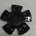 Round Bore Fan Blade 5 Leaves Replacement Electric Fan Leaves 16 Inch Metal Blades Replacement with Nut Cover Pedestal Table ner Part for Home (36.6X36.6cm)