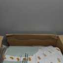 Lahome Pink Washable Rugs 8x10 - Non-Slip Backing Large Living Room Carpet Low Pile Throw Boho Area Rugs for Bedroom, Botanical Print Ultra-Thin Indoor Rug for Classroom Nursery Dining Room Home