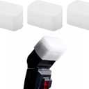 DS. DISTINCTIVE STYLE 3-Pack Flash Diffuser for Speedlight Light Diffuser Softbox Compatible with Godox TT600 V850II V860II TT685 Yongnuo YN560III 568EX 565EX Canon 580EX