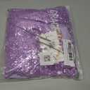 GRACE KARIN Girls Sequin Party Dress Birthday Prom Formal Fancy Midi Dress, Purple, 12Y (Purple)