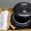 PETLIBRO Automatic Cat Feeder for 2 Cats, 5G&2.4G WiFi Pet Feeders, 5L Programmable Cat Food Dispenser with Airtight Lock-Fresh Technology, Dual Stainless Steel Bowls, Low Food Sensor (Black)