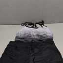 Tempt Me Two Piece Tankini Swimsuits for Women Tummy Control Bathing Suit with Shorts Athletic Two Side Pockets Swimwear, Size: L