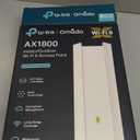 TP-Link Omada Long Range Outdoor Access Point | WiFi Extender Outdoor Universal Compatible | WiFi 6 AX1800 Dual Band | IP68 Weatherproof | Seamless Roaming | Omada Remote Managed(EAP610-Outdoor) (Internal Antenna)