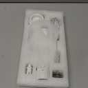 Electric Milk Frother Handheld with 3 Whisks - USB Rechargeable frother 3-Speed Adjustable Foam Maker Drink Mixer for coffee Latte Cappuccino Cake Egg Hot Chocolate (White)