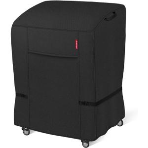 Porch Shield 34W x 24D x 46H inch Premium Gas Grill Cover Up to 32 inch, Waterproof and Fade Resistant 600D BBQ Covers for Weber, Brinkmann, Char-Broil and More, Black